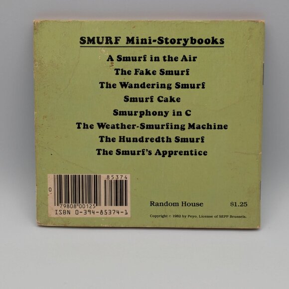 Smurf Mini Storybooks - Peyo - "A Smurf in the Air" & "The Hundredth Smurf" 1980 - Picture 5 of 10